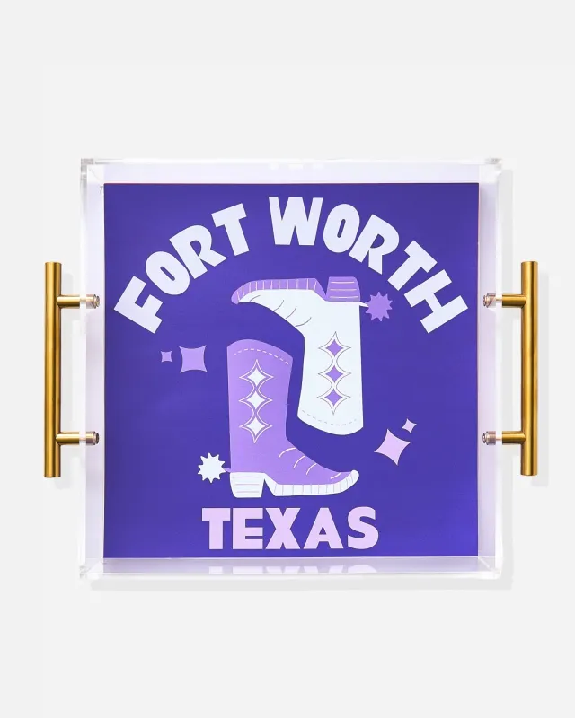 Fort Worth Kickoff Large Tray