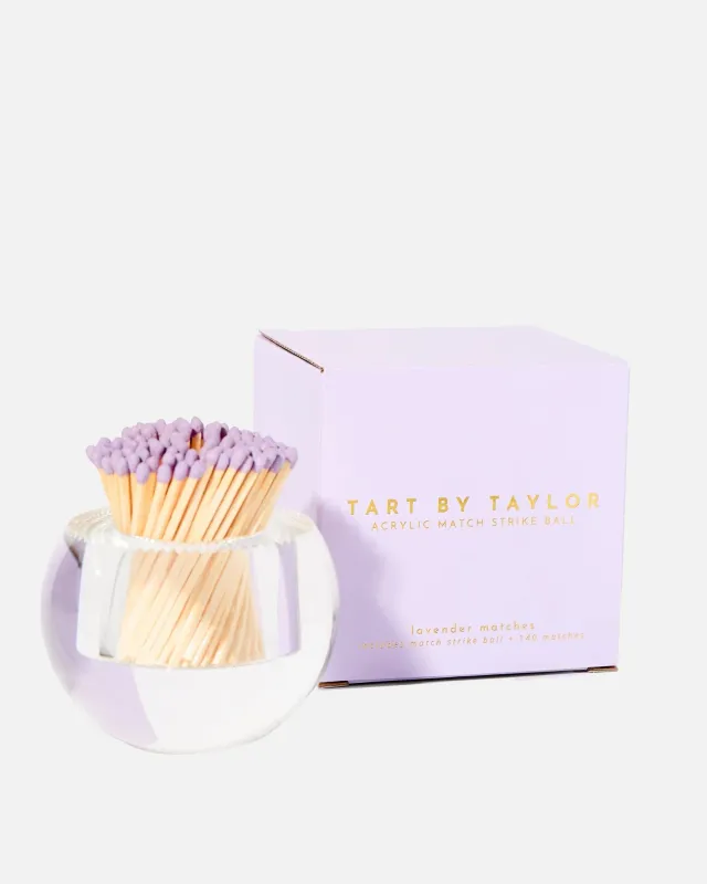 Round Match Striker | Lavender Matches