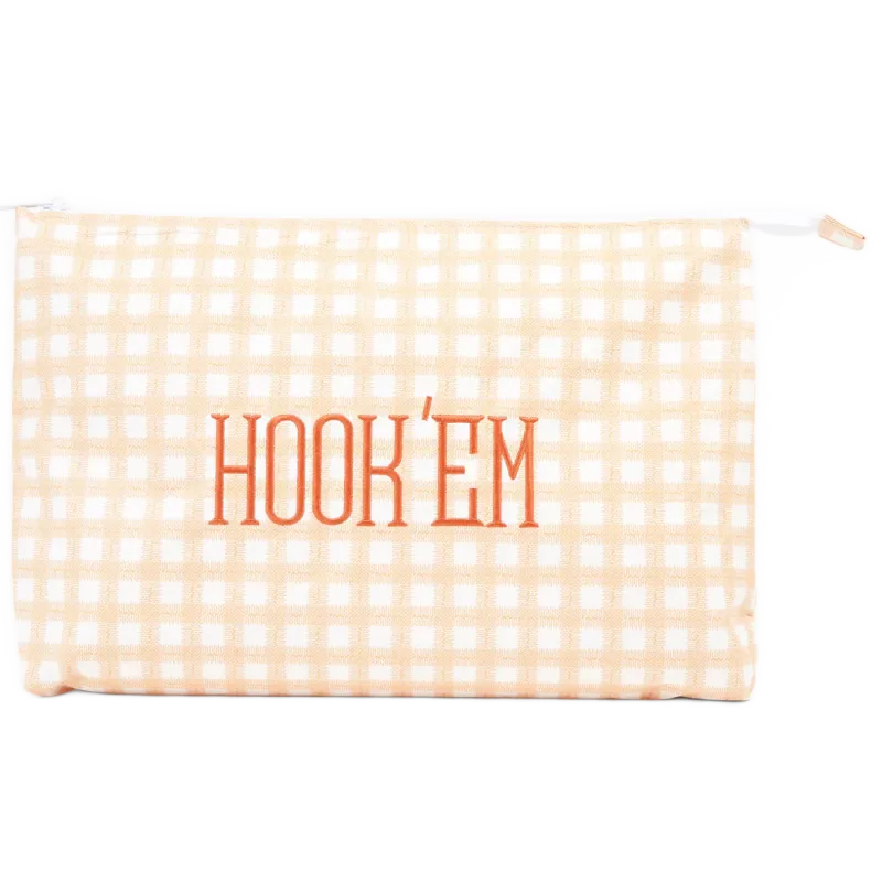 Large Hook Em' Zipper Pouch