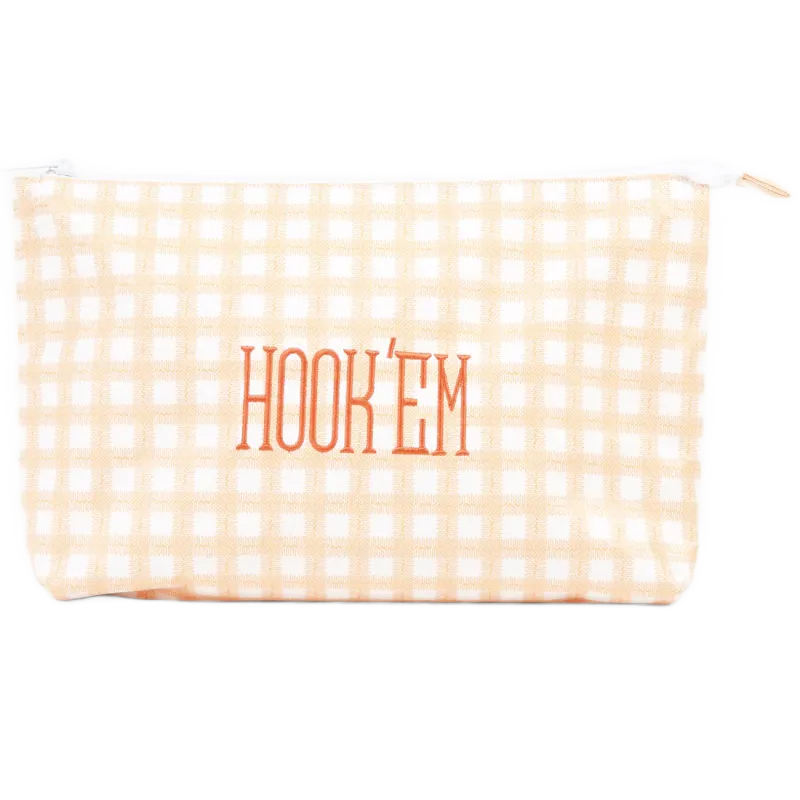 Medium Hook Em' Zipper Pouch