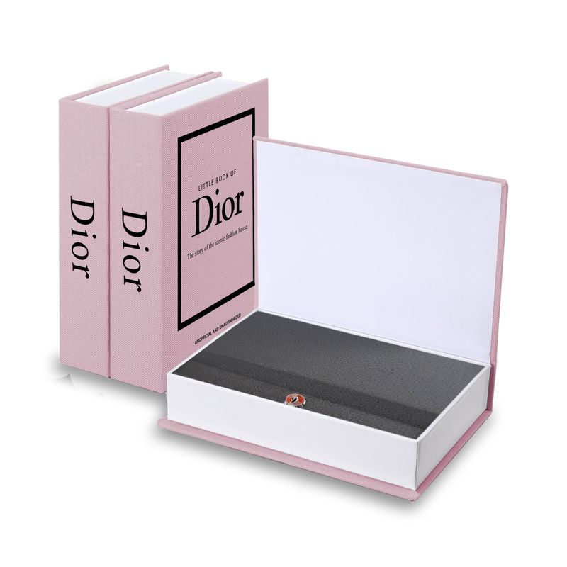 Pink Dior Book Safe
