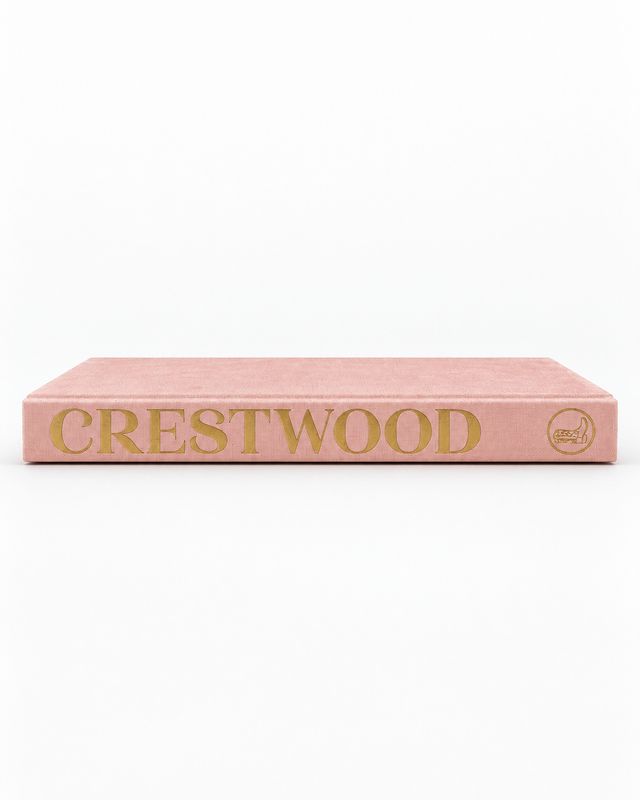 Crestwood Blank Book-Orchid