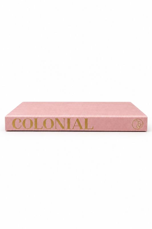 Colonial Blank Book-Orchid