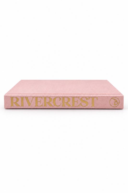 Rivercrest Blank Book-Orchid