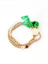 Gold Bracelet Sorority Stack KAPPA DELTA (DT)