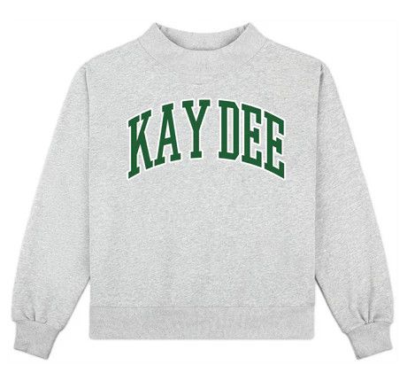 Campus Mock Neck Crew S/M KAPPA DELTA (DT)