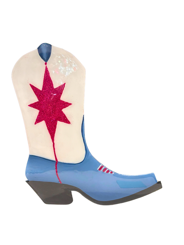 13" Mini Pink Stardust Boot