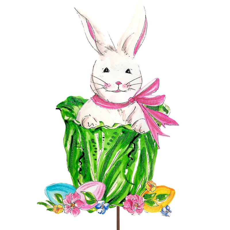 Beck's Cabbage Bunny Stake
