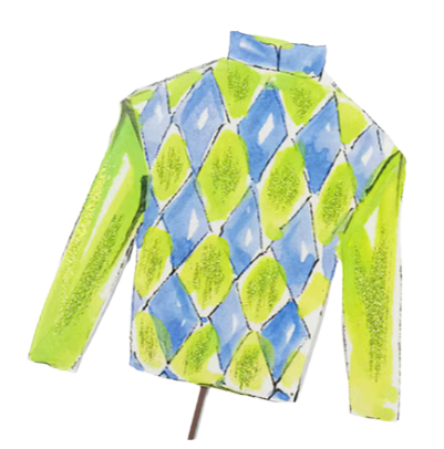 Jockey Silks Garden Stake-Winner's Check