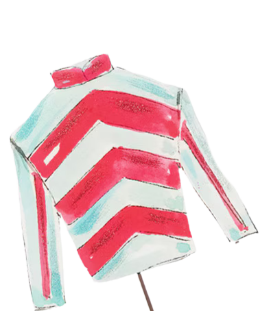 Jockey Silks Yard Stake-Derby Dash