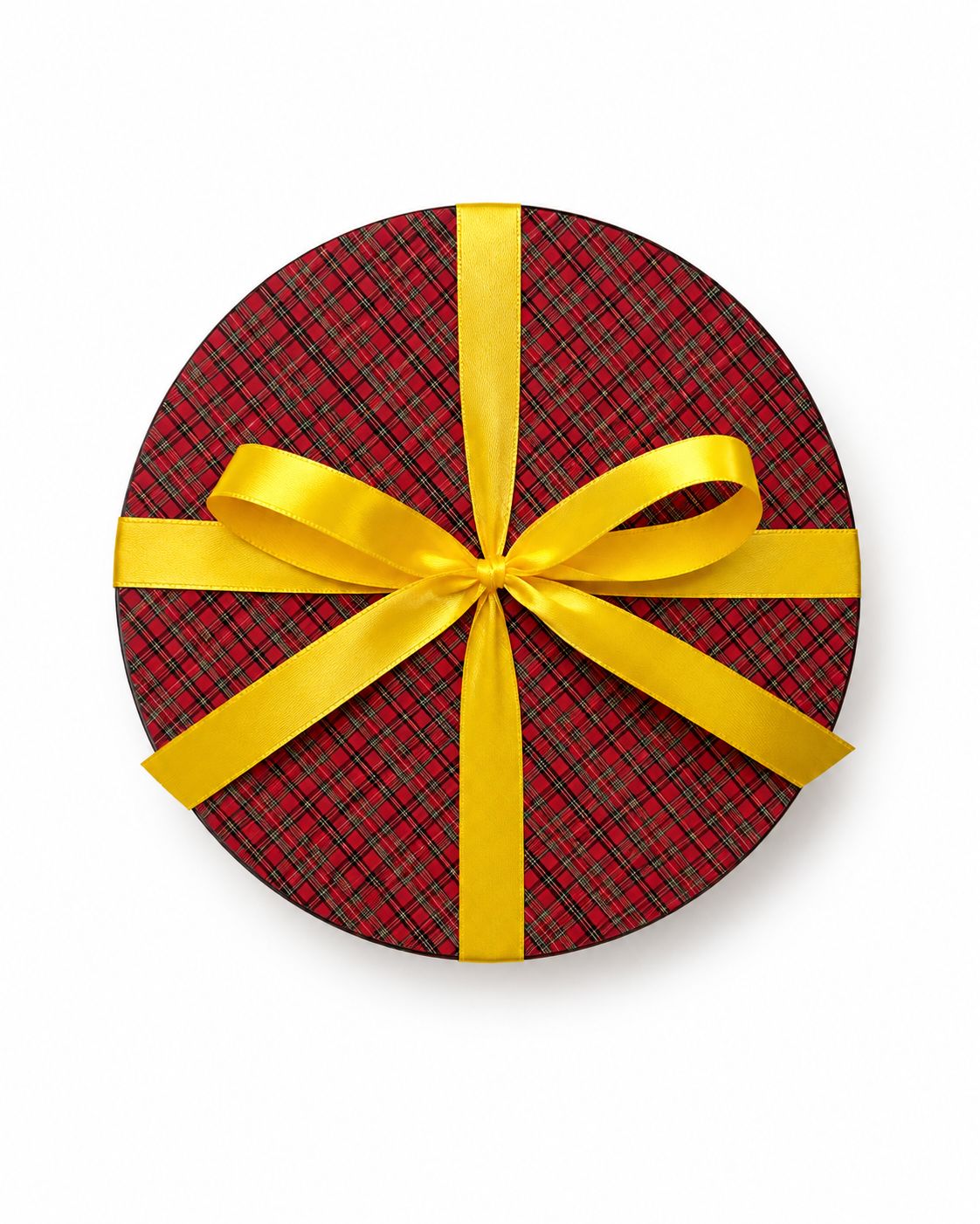 Colonial Plaid Coaster Set