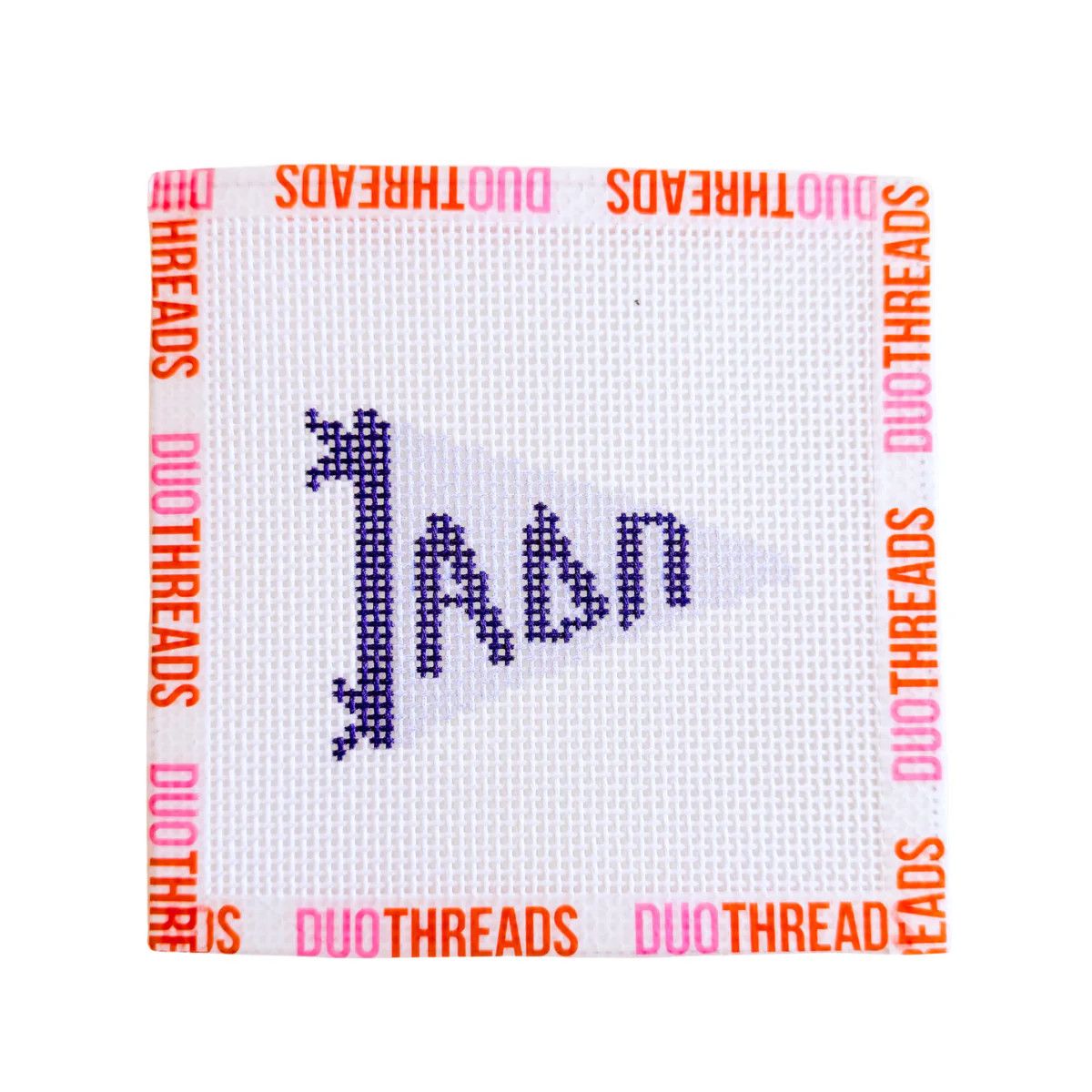 Sorority Pennant Needlepoint Canvas Kit-Alpha Delta Pi