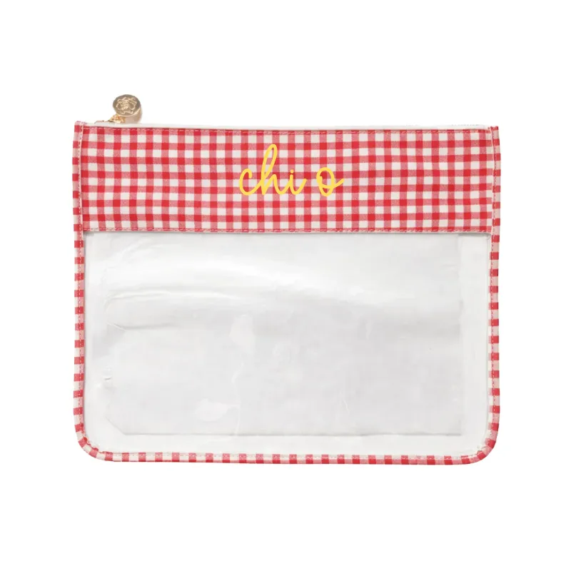 Needlepoint Sorority Project Bag-Chi Omega
