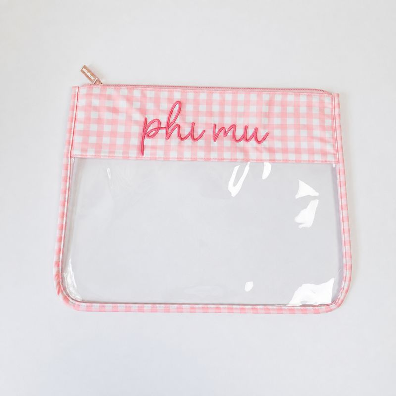 Needlepoint Sorority Project Bag-Phi Mu