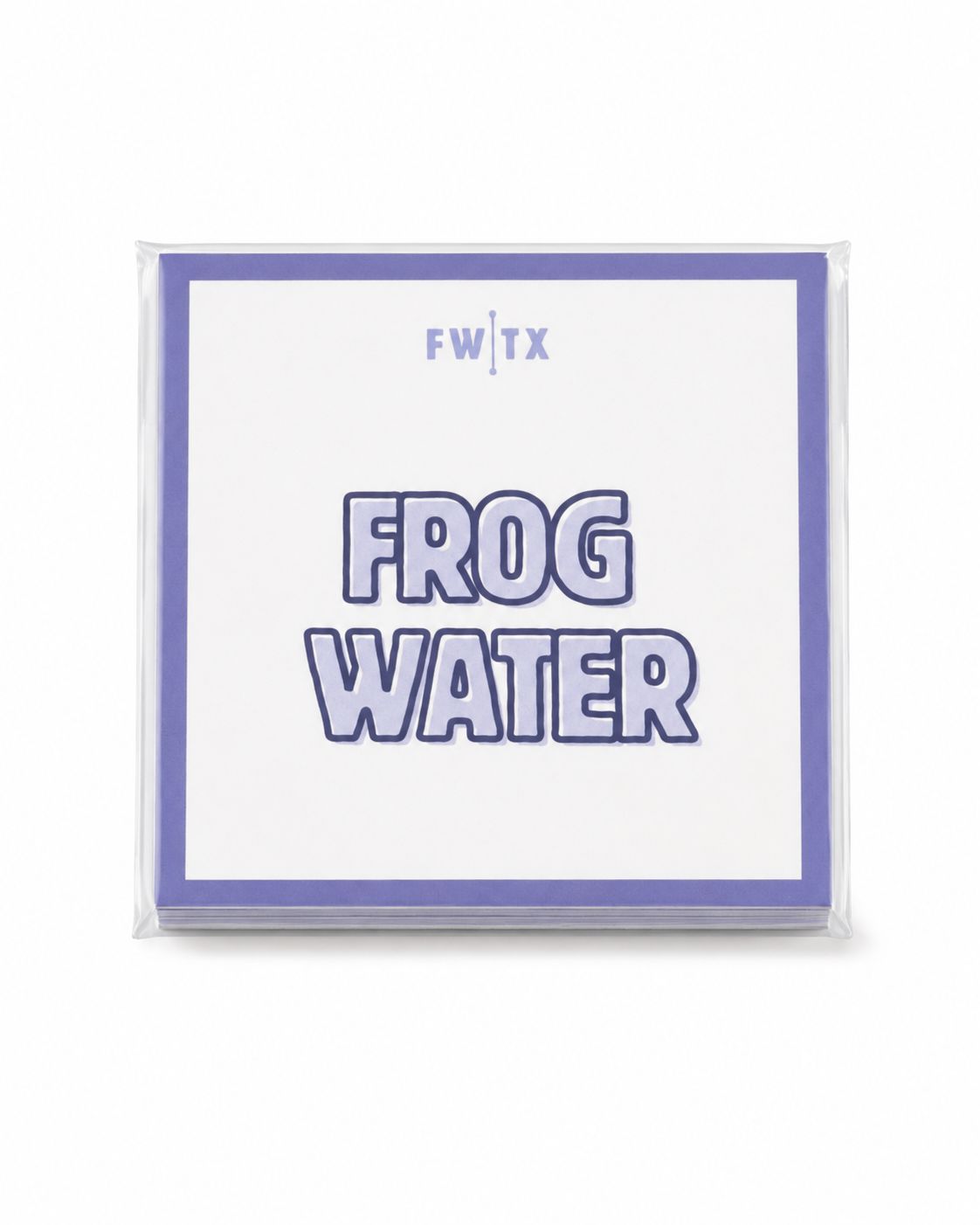 Frog Water Disposable Coasters