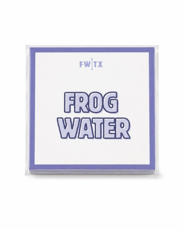 Frog Water Disposable Coasters