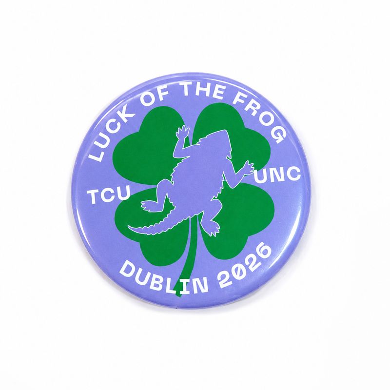 Luck of the Frog Button