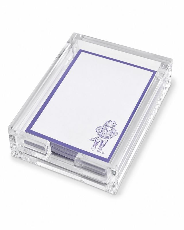 3.38x4.38 Frogman Notepad with Acrylic Holder