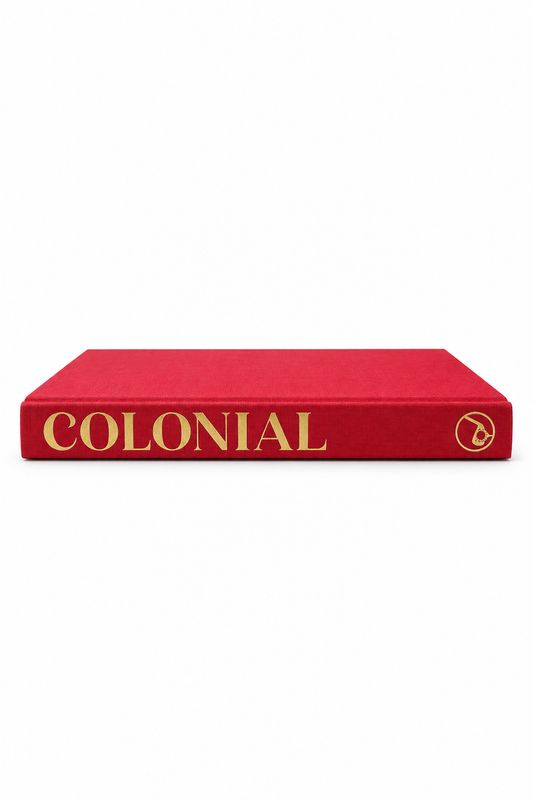 Colonial Blank Book-Rock'n Red