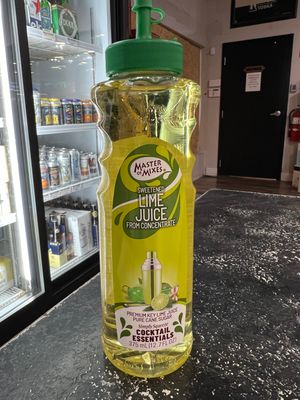 MASTER OF MIXES CE SWEET LIME JUICE, 375ML