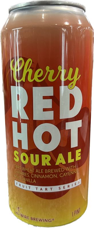 HI-WIRE SOUR SMOOTHIE SERIES CHERRY RED HOT SOUR, 16OZ SINGLE