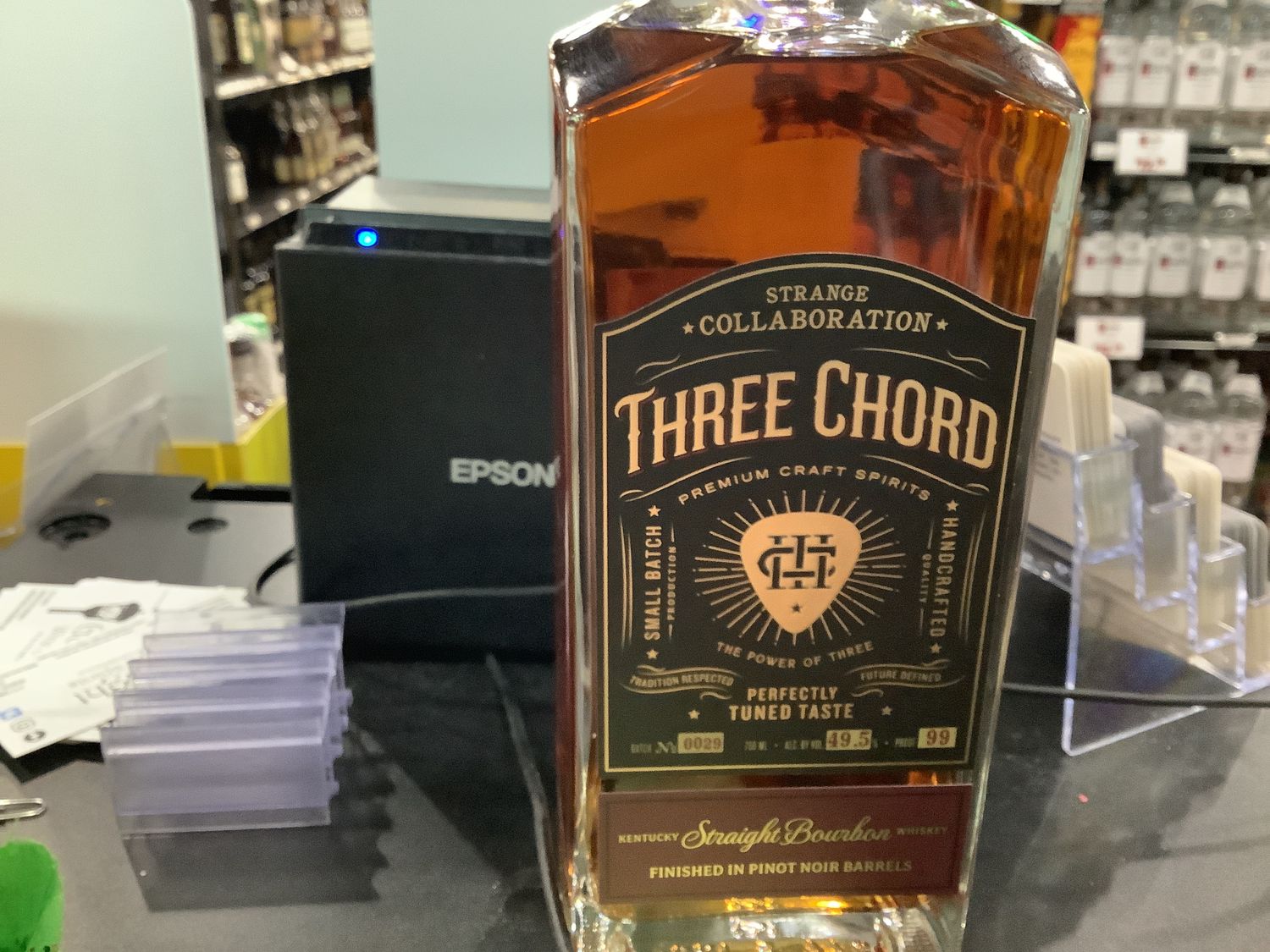 THREE CHORD BOURBON STRANGE COLLABORATION, 750 ML