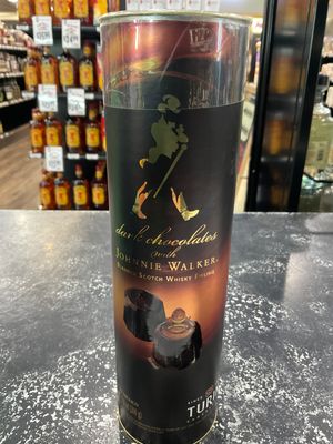 JOHNNIE WALKER DARK CHOCOLATE TUBE