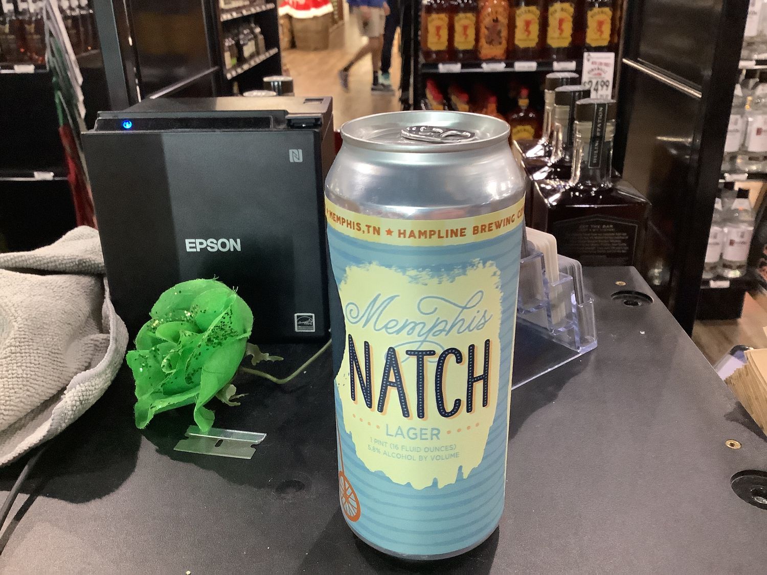 HAMPLINE MEMPHIS NATCH LAGER, 16OZ
