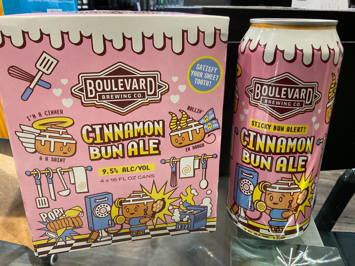 BOULEVARD CINNAMON BUN ALE, 16OZ SINGLE
