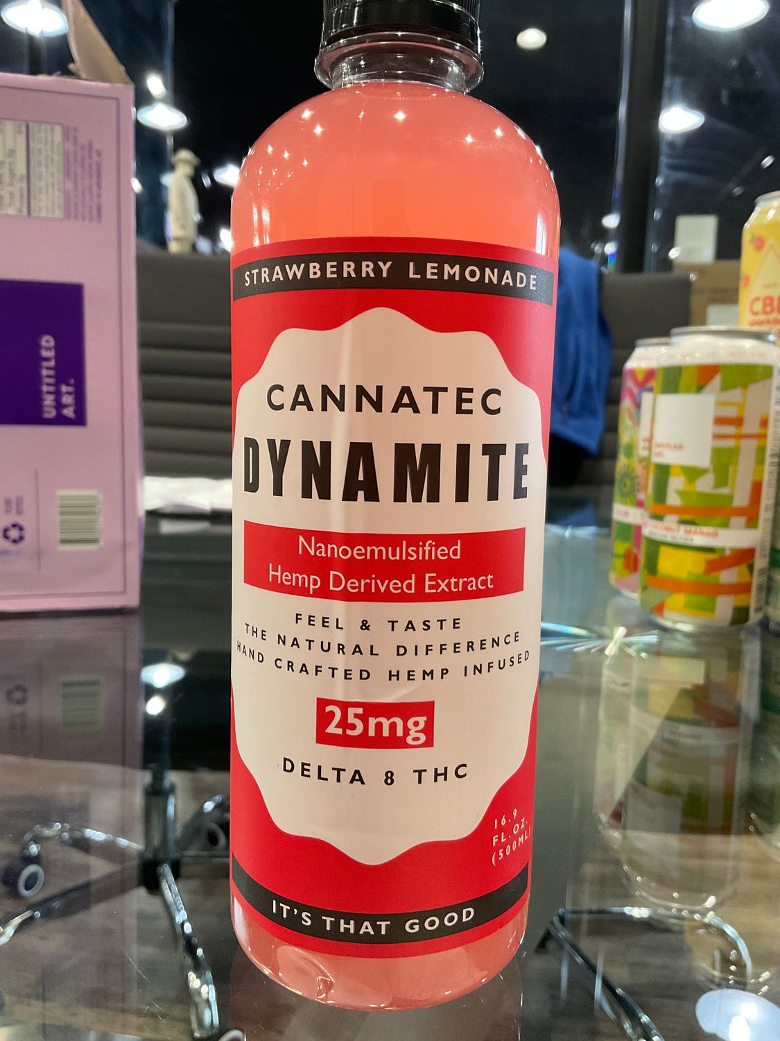 CANNATEC DELTA 8 STRAWBERRY LEMONADE, 14OZ