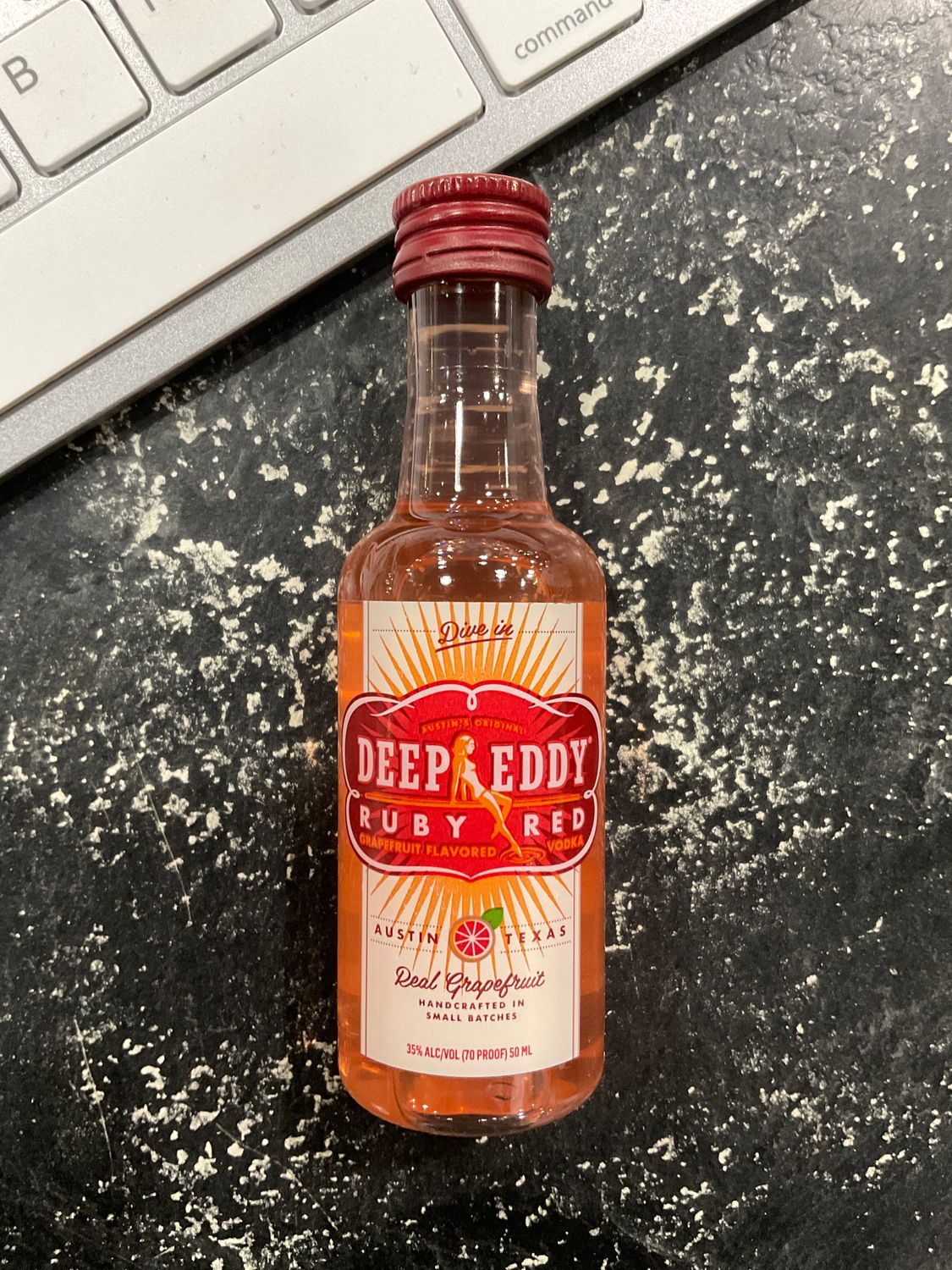 DEEP EDDY RUBY RED VODKA, 50ML