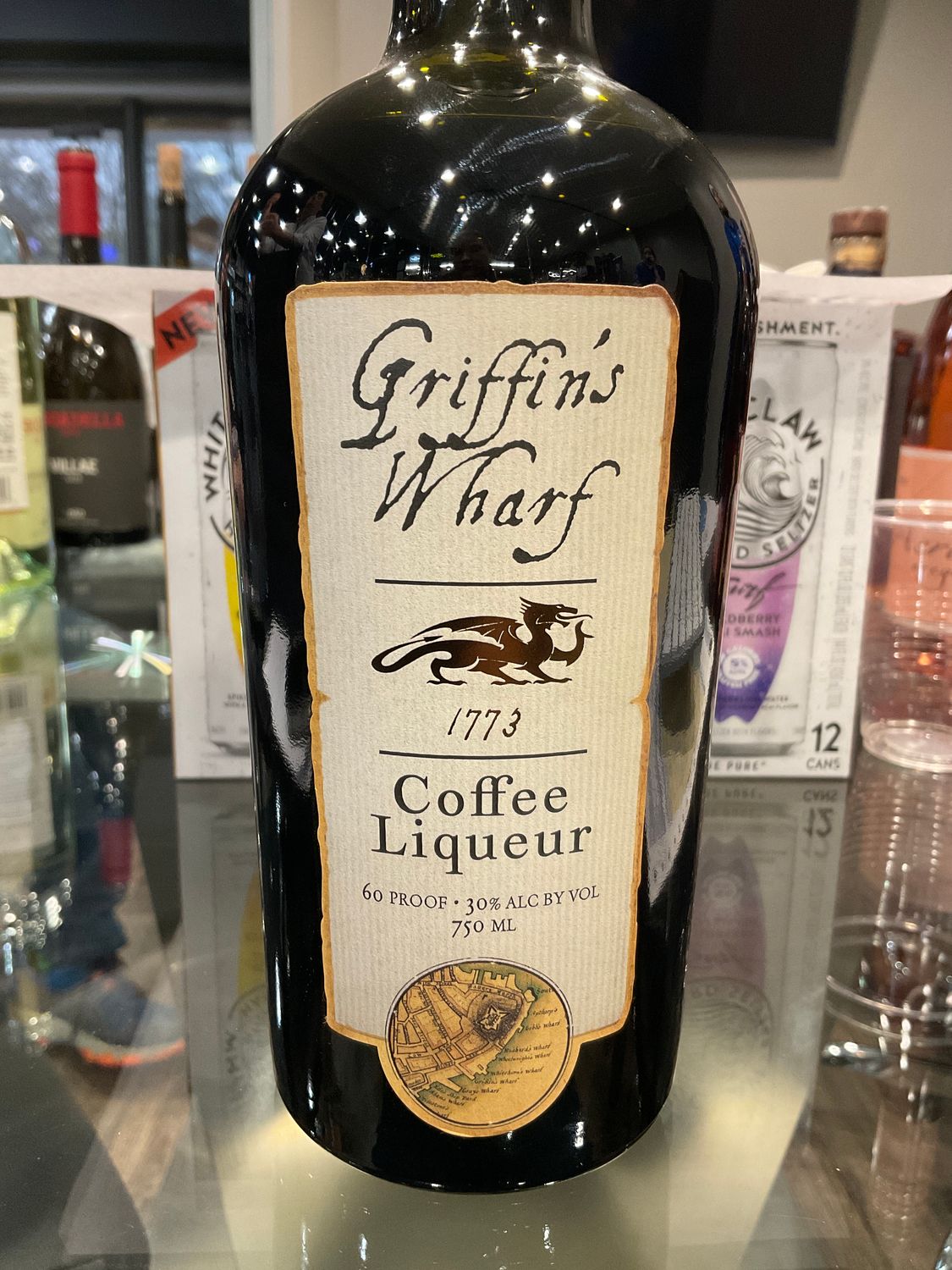 GRIFFIN’S WHARF COFFEE LIQUEUR, 750ML