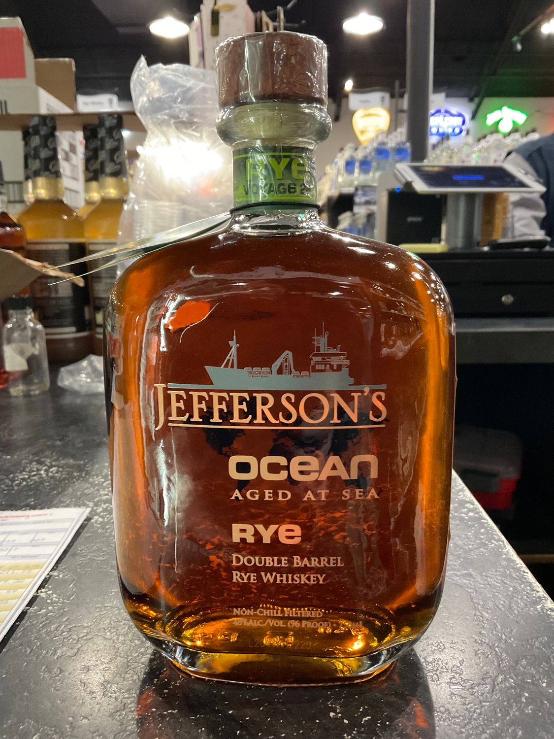 JEFFERSON’S OCEAN RYE WHISKEY, 750 ML