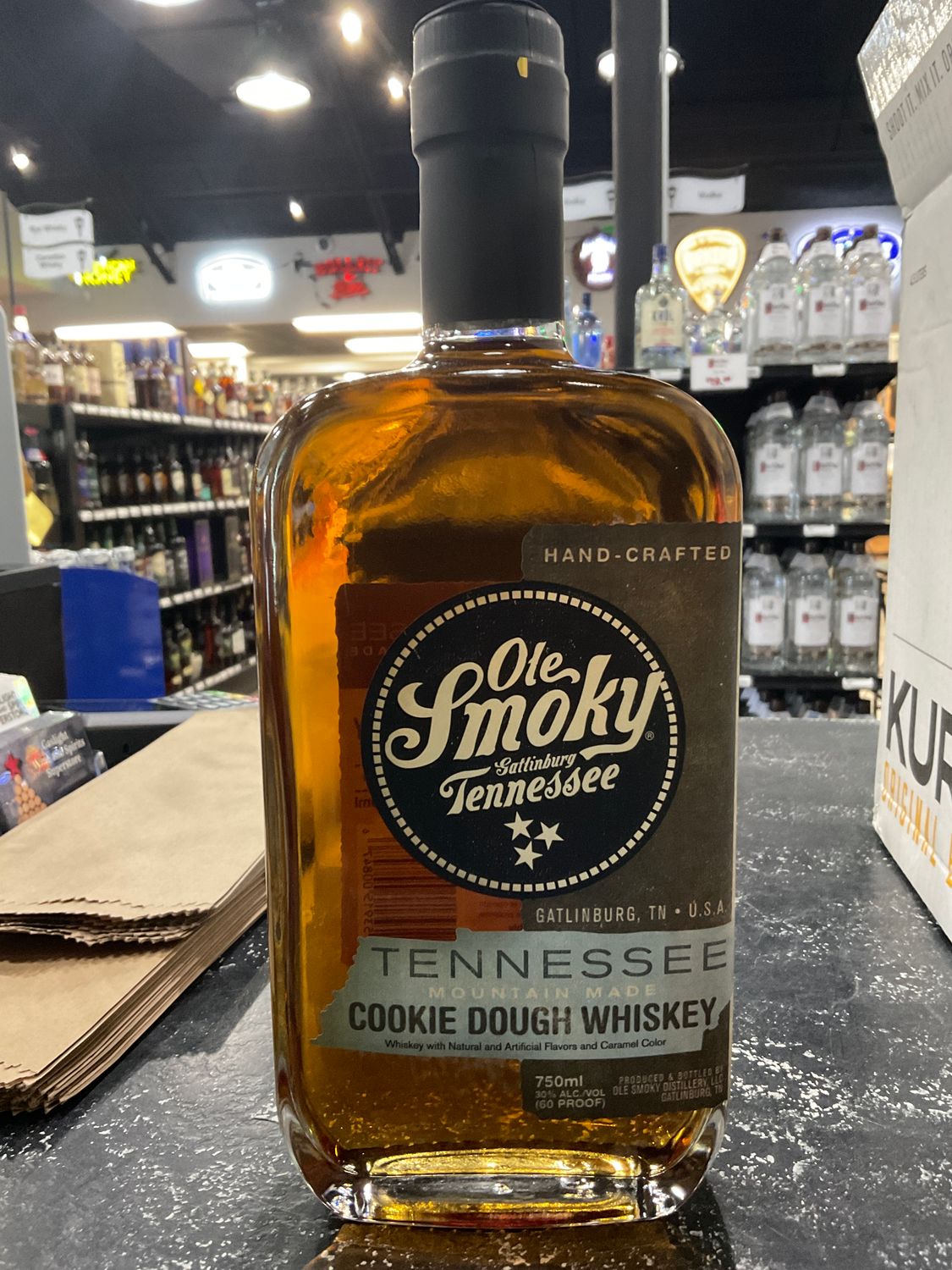 OLE SMOKY COOKIE DOUGH WHISKEY, 750 ML