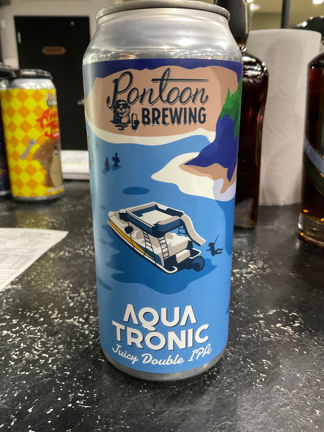 PONTOON AQUA TRONIC, 16OZ CAN