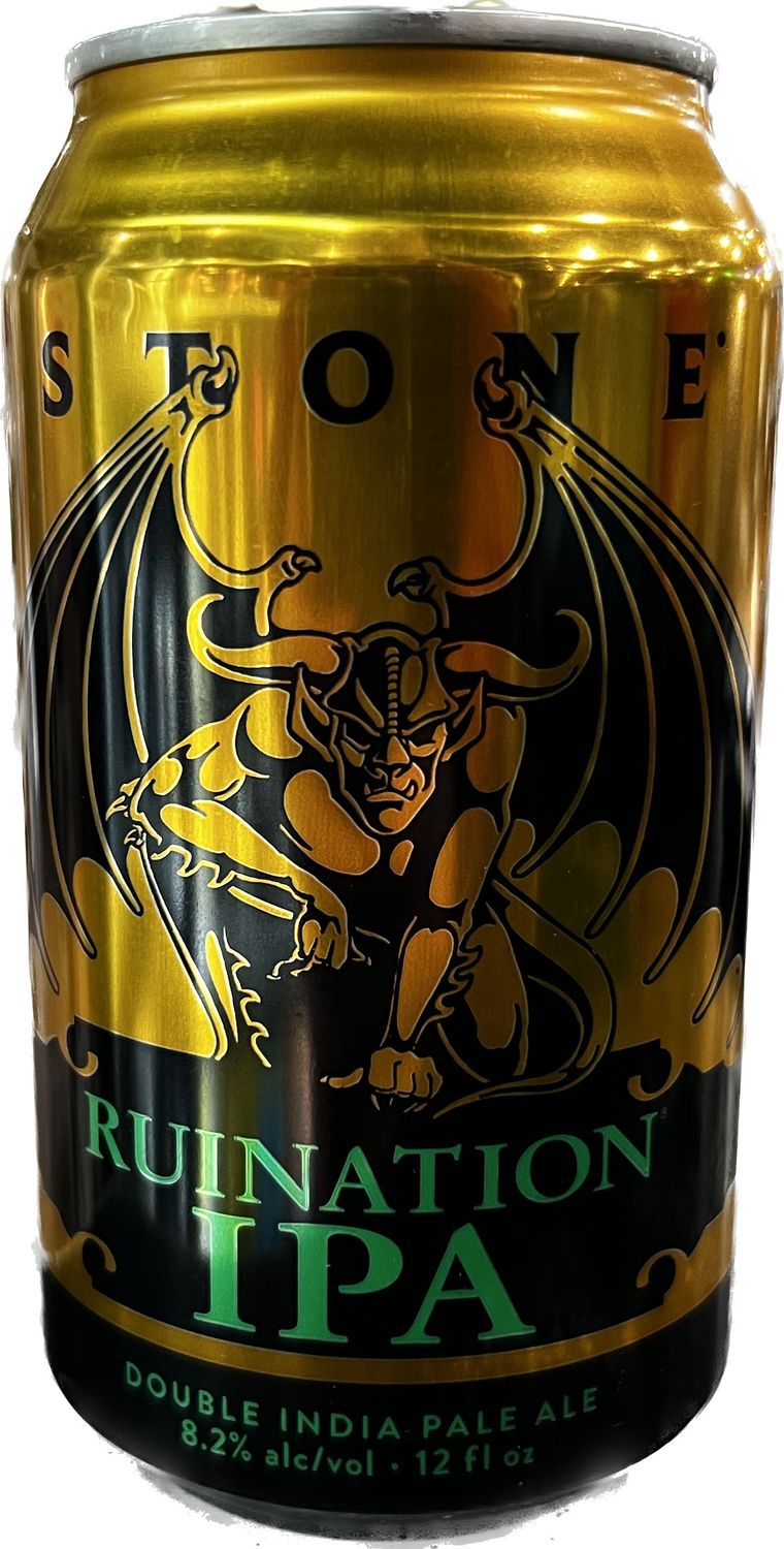 STONE RUINATION IPA, 12OZ CAN