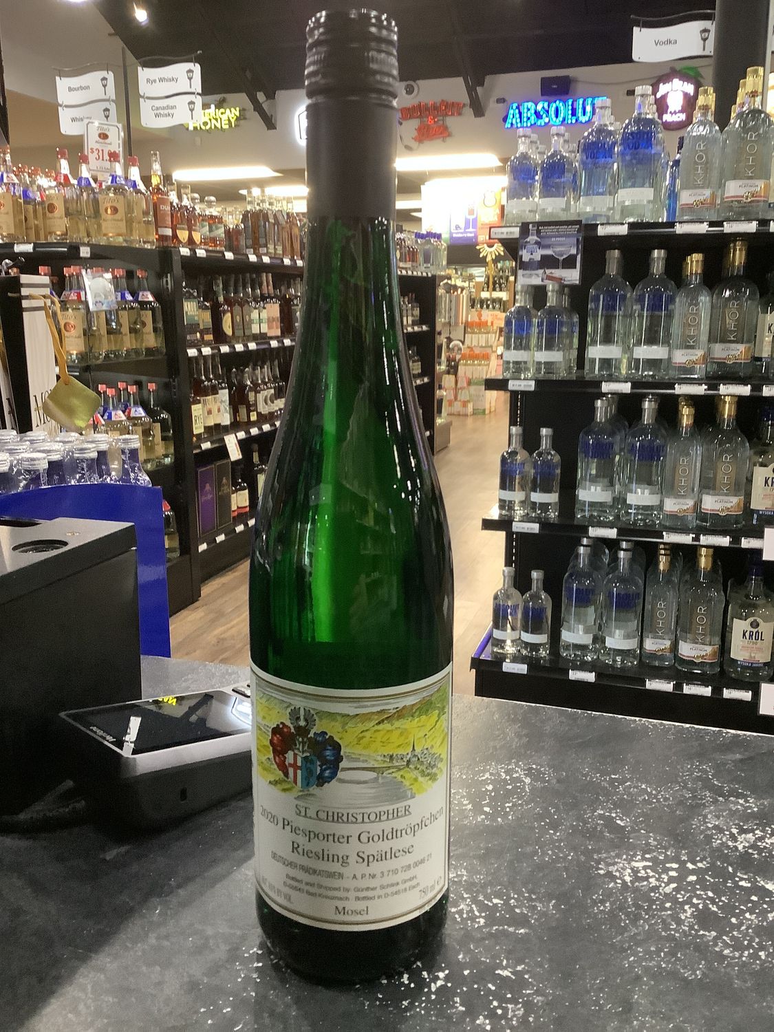 ST. CHRISTOPHER PIESPORTER GOLDTROPFCHEN RIESLING SPATLESE, 750 ML
