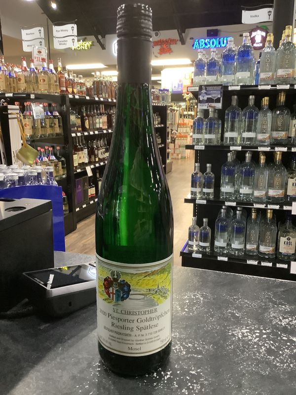 ST. CHRISTOPHER PIESPORTER GOLDTROPFCHEN RIESLING SPATLESE, 750 ML