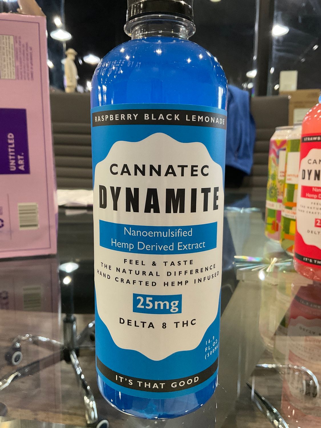CANNATEC DELTA 8 RASPBERRY BLACK LEMONADE, 14OZ