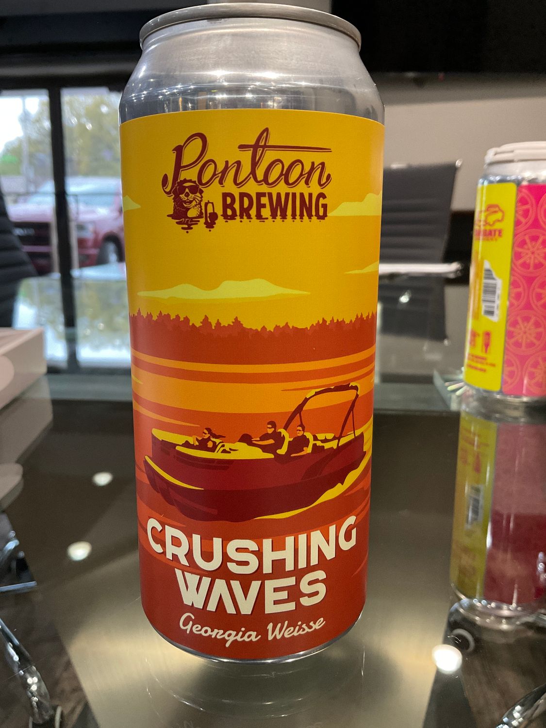 PONTOON CRUSHING WAVES, 16OZ CAN