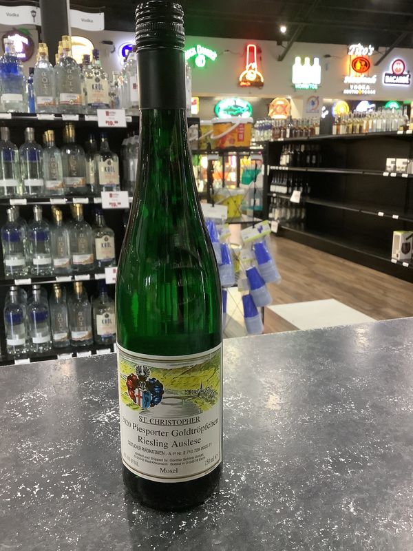 ST. CHRISTOPHER PIESPORTER GOLDTROPFCHEN RIESLING AUSLESE, 750 ML
