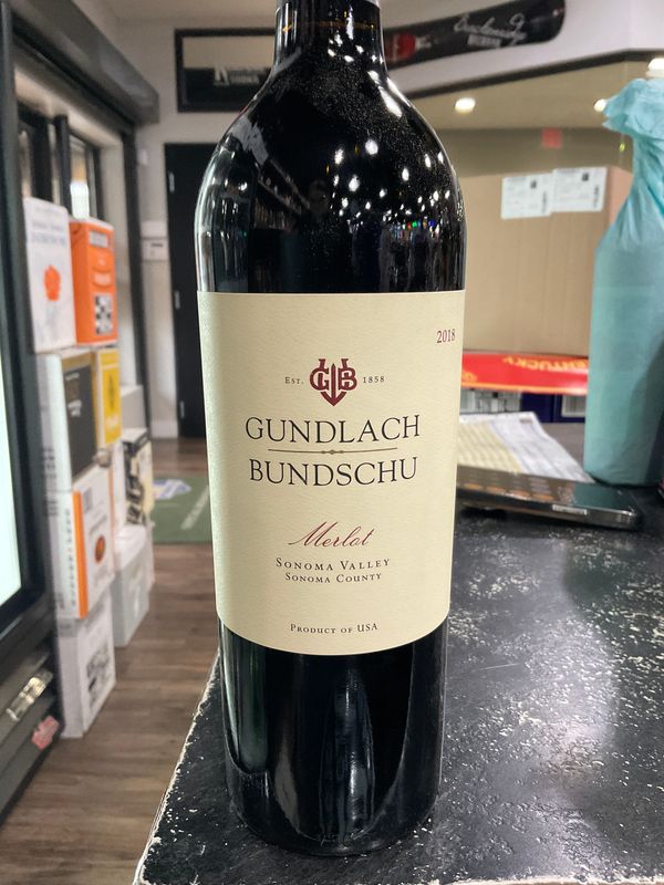 GUNDLACH BUNDSCHU MERLOT, 750ML