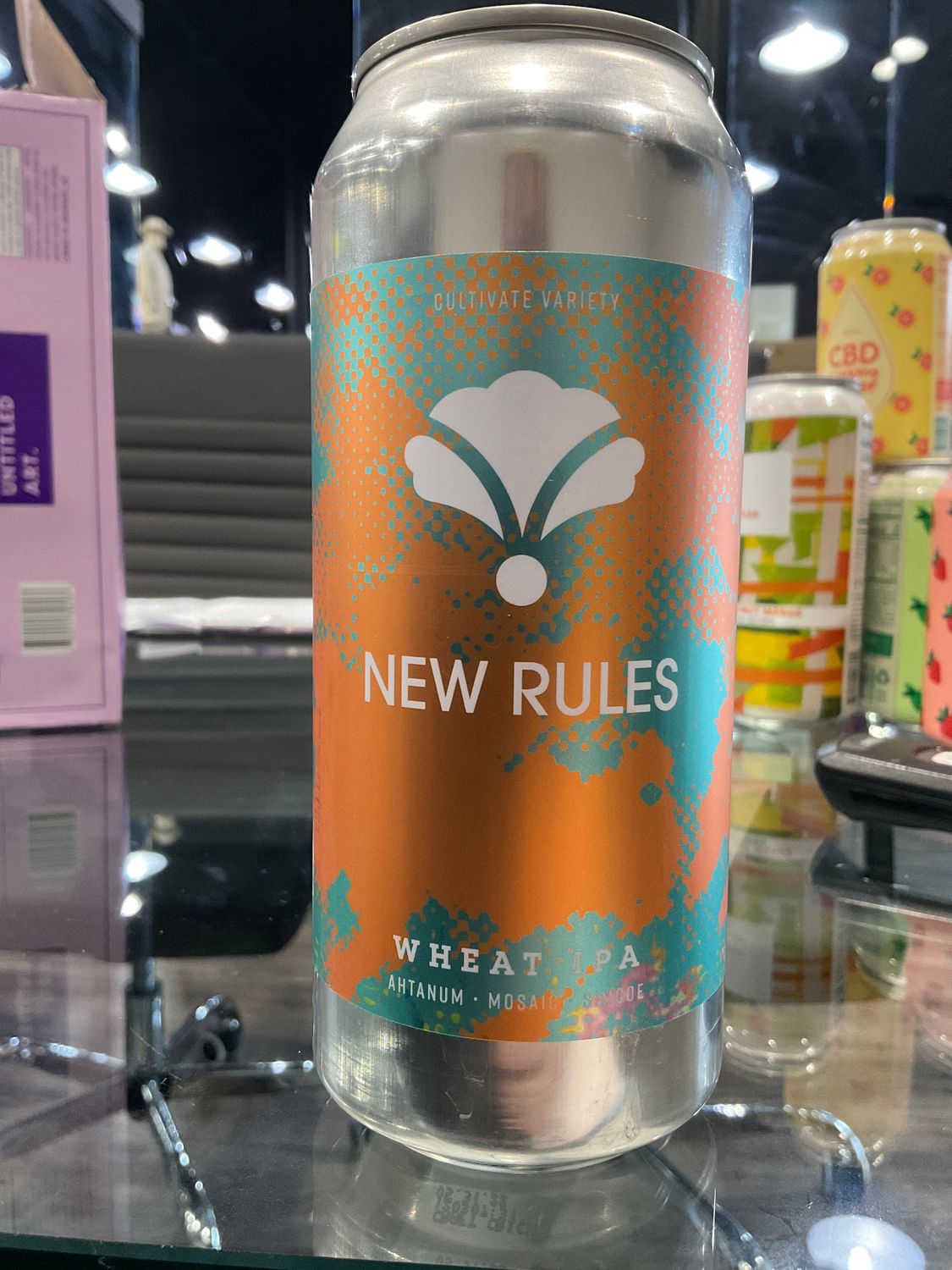 BEARDED IRIS NEW RULES WHEAT IPA, 16OZ CAN