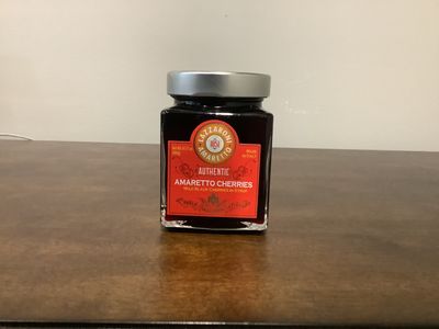 LAZZARONI AMARETTO CHERRIES, 14.11OZ