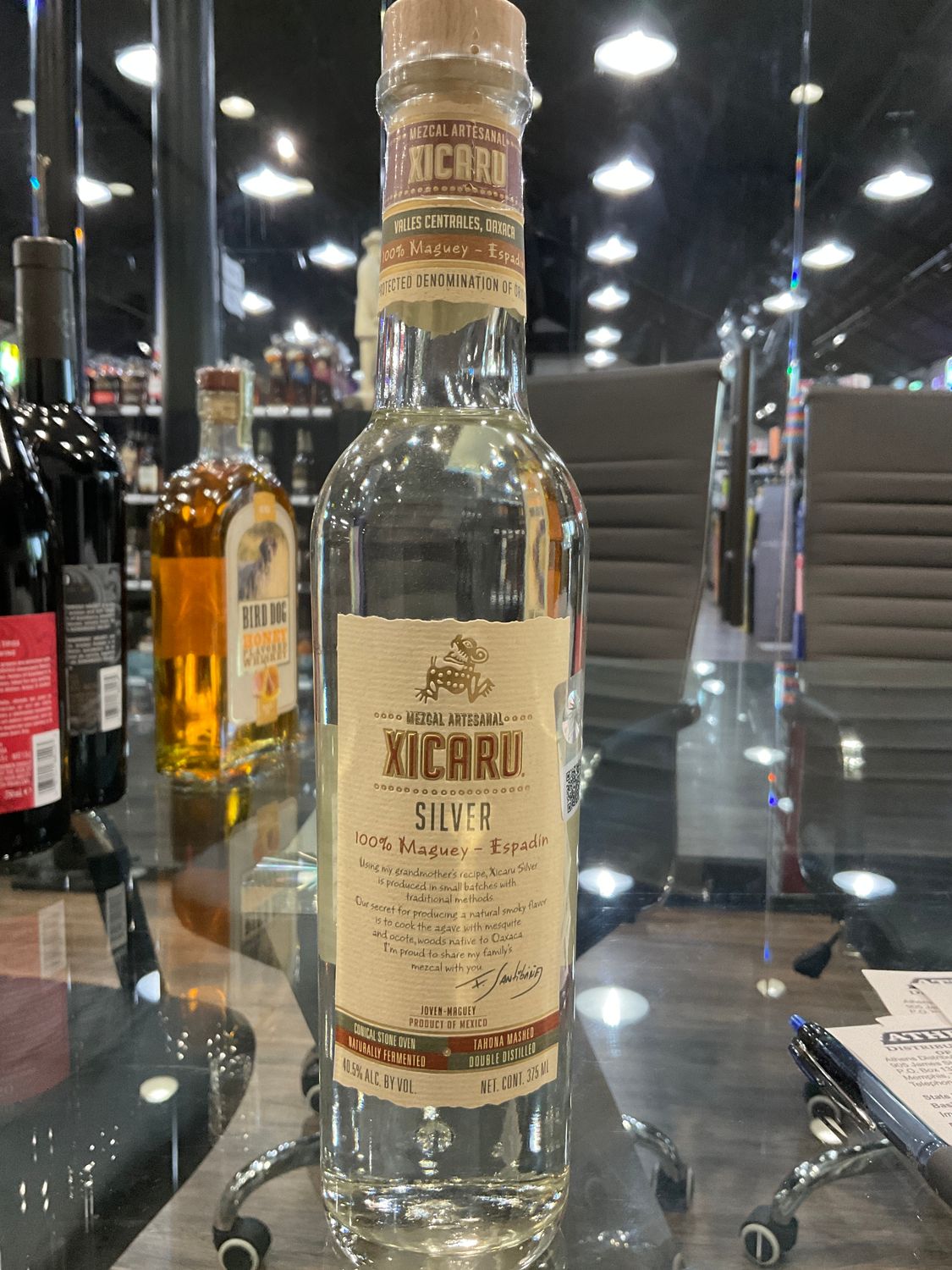 XICARU SILVER MEZCAL, 375ML