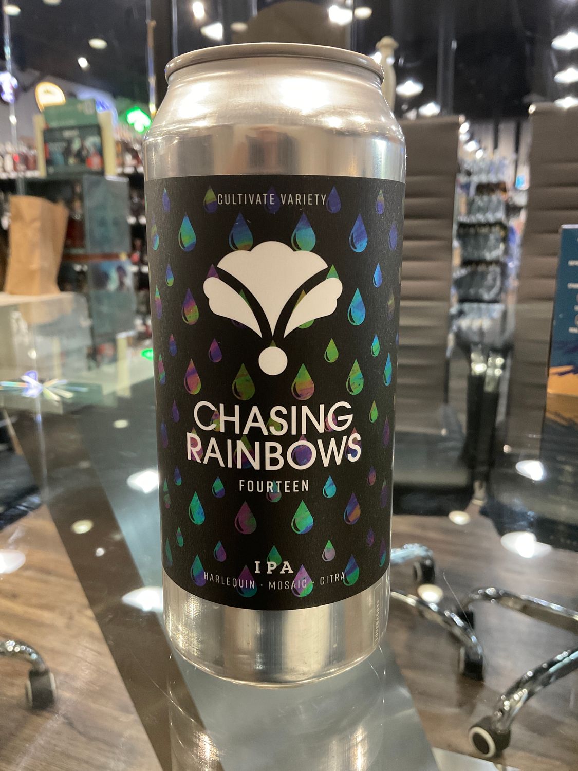 BEARDED IRIS CHASING RAINBOWS, 1 PINT CAN