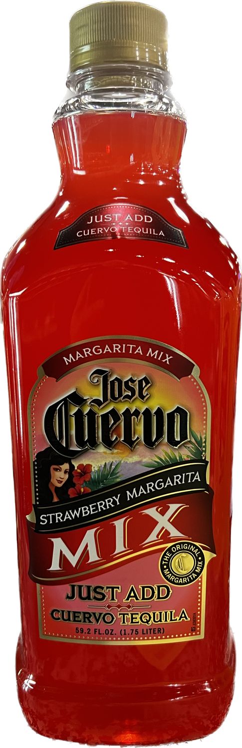 JOSE CUERVO NON-ALCOHOLIC STRAWBERRY MARGARITA MIX 1.75L