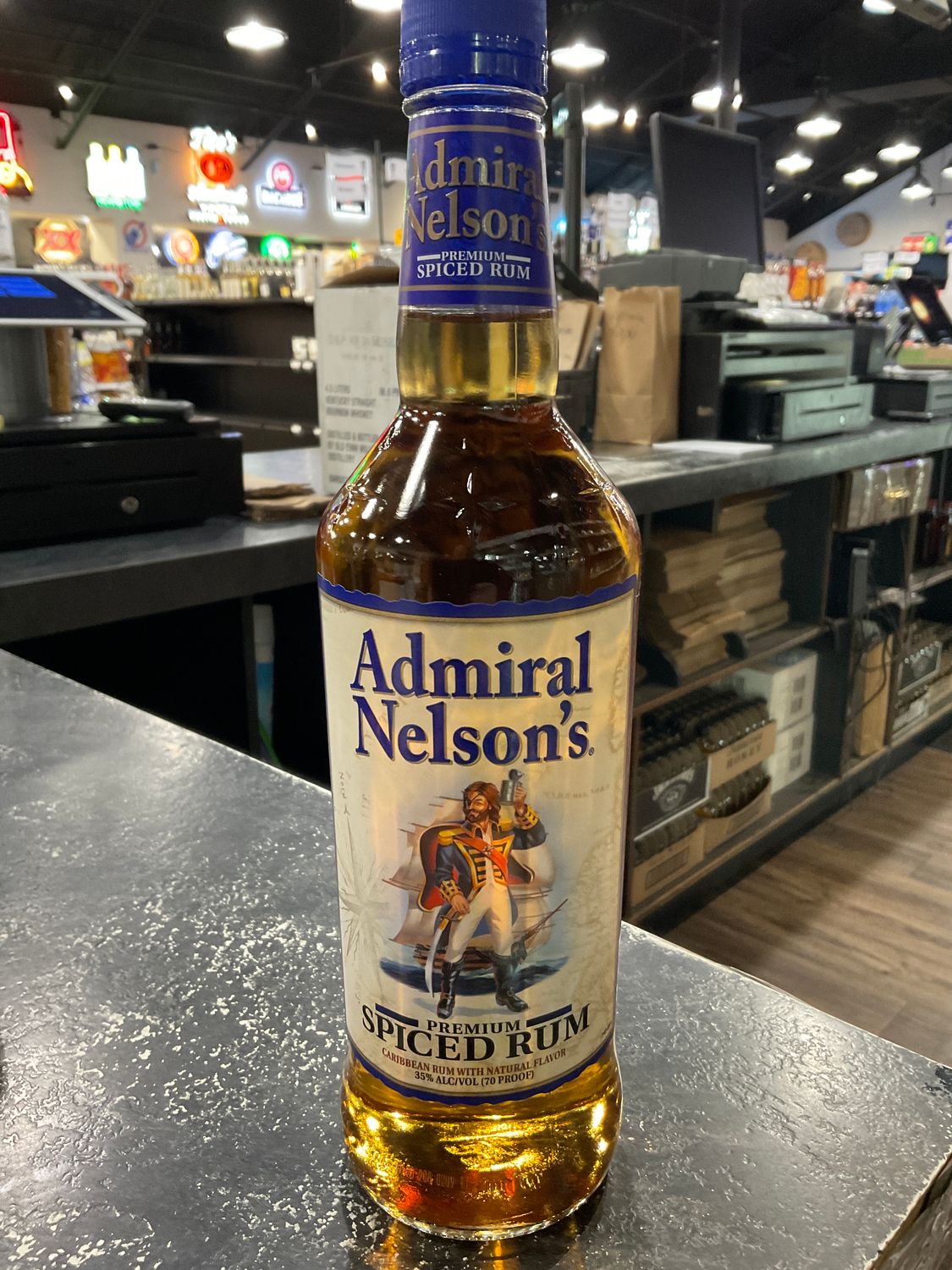 ADMIRAL NELSON’S SPICED RUM, 750ML