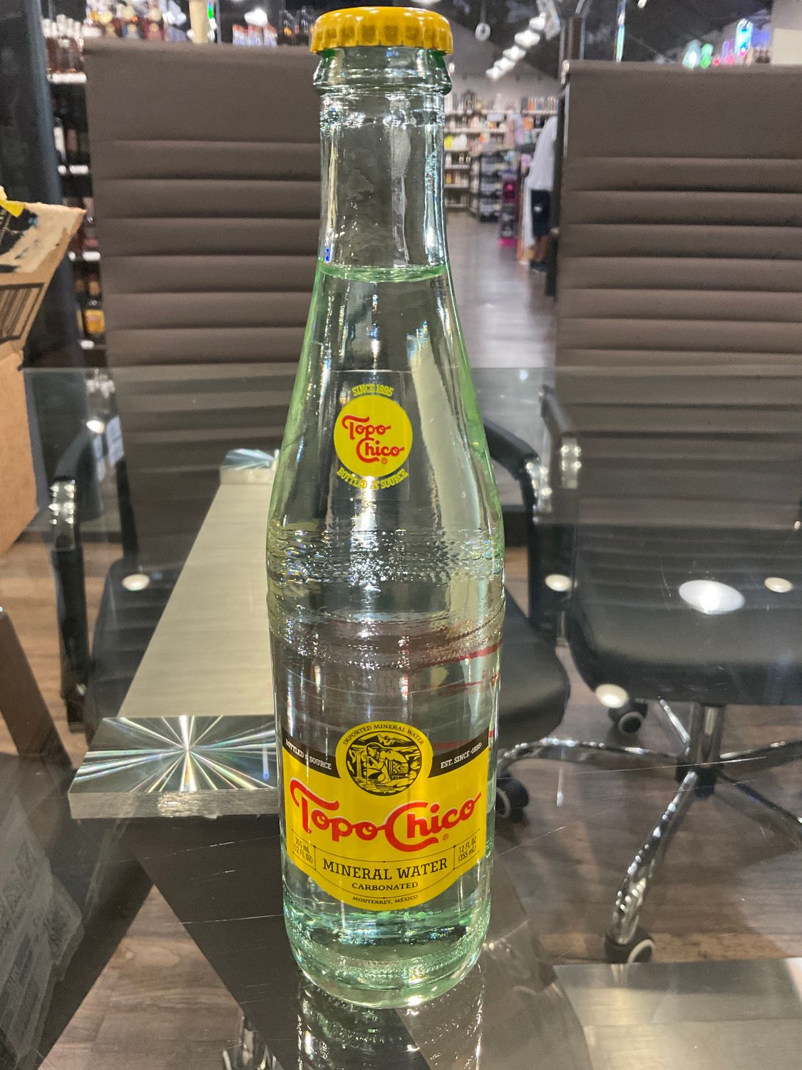 TOPO CHICO SPARKLING MINERAL WATER, 12OZ SINGLE