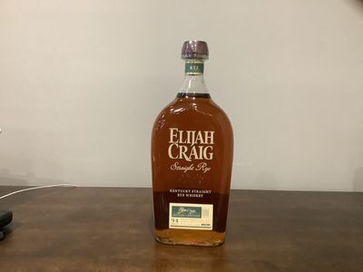 ELIJAH CRAIG RYE WHISKEY, 1.75L